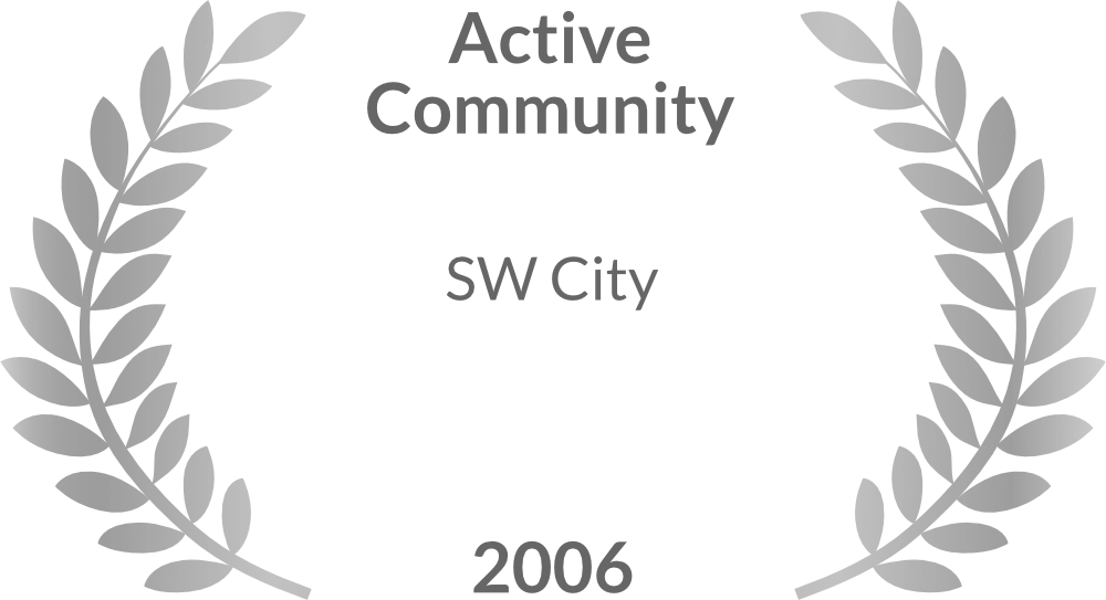 SAW Award for Active Community, SW City, 2006.