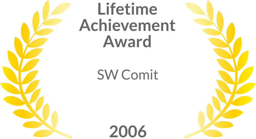 Sigh Award for Lifetime Achievement, SW Comit, 2006.