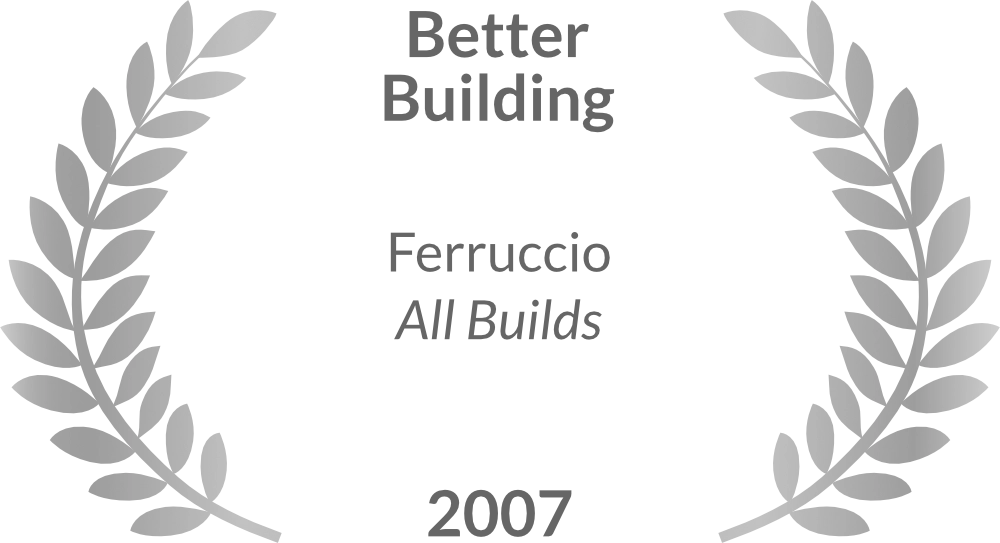 SAW Award for Better Building, Ferruccio, All Builds, 2007.