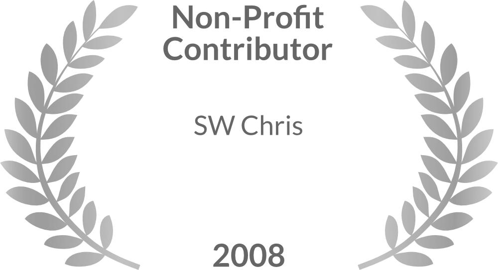 SAW Award for Non-Profit Contributor, SW Chris, 2008.