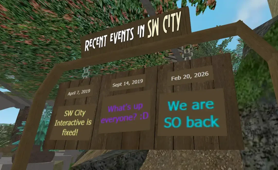 We’re now on Virtual Paradise and DeltaWorlds! With a New Website!